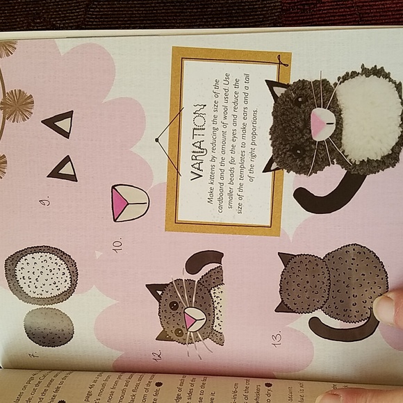 Bev's BOOKS - POM-POM MANIA - Picture 7 of 8